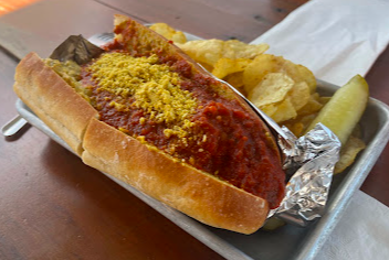 The Bye and Bye signature dishes BBQ Brisket Sandwich (on GF bread)
Meatball Sub
Obie's Bowl